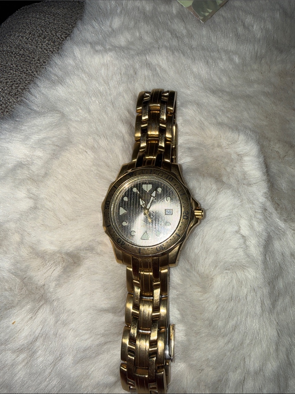 Citizen Gold-Tone Men’s Bracelet Watch with Date Window